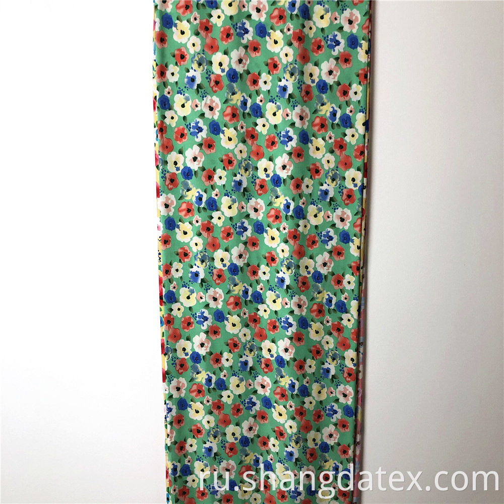 Small Flower Rayon Printed